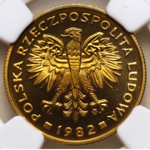 République populaire de Pologne, 2 zlotys 1982, NGC PF 68 CAMEO