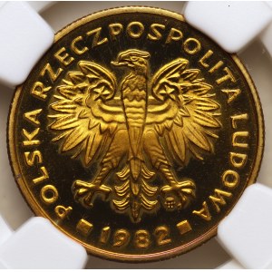 Volksrepublik Polen, 2 Złoty 1982, NGC PF 67 ULTRA CAMEO