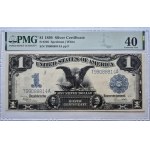 USA, Silver Certificate, $1, 1899, Speelman & White, PMG 40