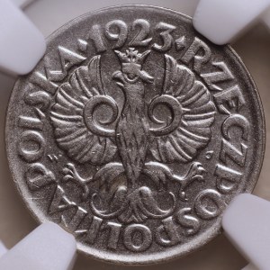 II RP, 10 Groszy 1923, NGC MS 61