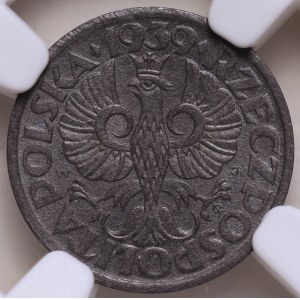 Generalgouvernement, 1 Groschen 1939, NGC MS 65