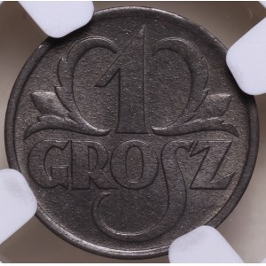 Generalgouvernement, 1 Groschen 1939, NGC MS 65