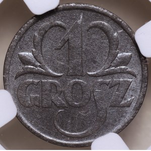 Generalgouvernement, 1 Groschen 1939, NGC MS 64