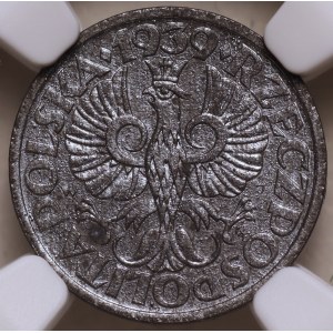 Generalgouvernement, 1 Groschen 1939, NGC MS 62