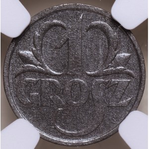 Generalgouvernement, 1 Groschen 1939, NGC MS 62