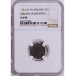 Generální guvernorát, 10 grošů 1923, NGC MS 62