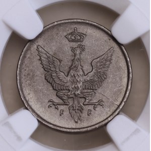 Königreich Polen, 1 Fenig 1918 F, NGC MS 65