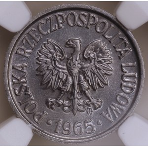 People's Republic of Poland, 5 groszy, 1965, NGC MS 64