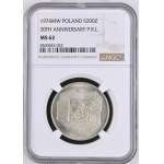 Repubblica Popolare Polacca, 200 zloty del 1974 «XXX anni della Repubblica Popolare Polacca», NGC MS 62