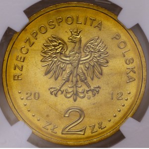 Third Republic of Poland, 2 zlote 2012 “Light Cruiser Dragon,” NGC MS 65