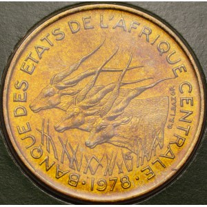 Čad, 25 franků, 1978, stav 1