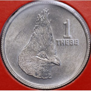 Botswana, 1 Thebe 1976, stan 1