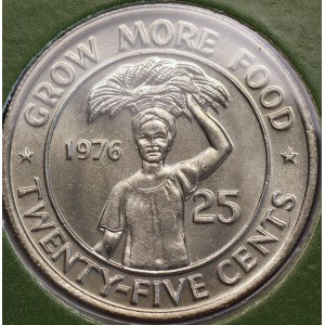 Liberia, 25 Cents 1976, FAO, stan 1