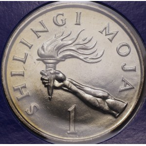 Tanzania, 1 Szyling 1980, Julius Nyerere, stan 1