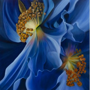 Paulina Leszczynska (b. 1974), Blue duet, 2026