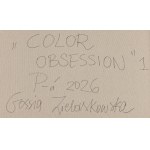 Gossia Zielaskowska (nata nel 1983, Poznań), 'Color obsession', dittico, 2026