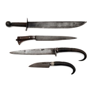 Hunting cleavers and knives
