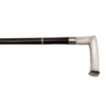 Walking stick with integrated blade