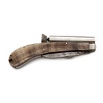 Combination weapon, percussion pistol with closing knife, Unwin Rodgers