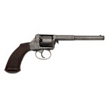 Percussion revolver in cartridge