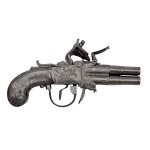 Four-barrel all-metal tercerola with rotating barrel bundle