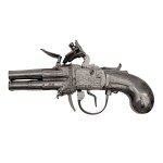 Four-barrel all-metal tercerola with rotating barrel bundle