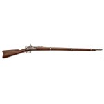 Rare Amoskeag infantry rifle model 1863 (type 2) converted to Roberts buttplate