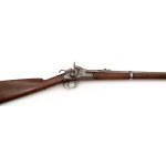 Rare Amoskeag infantry rifle model 1863 (type 2) converted to Roberts buttplate