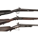 Three shotguns