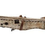 Hunting crossbow and hever