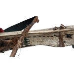 Hunting crossbow and hever