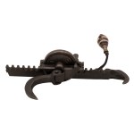 Hunting crossbow and hever