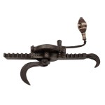 Hunting crossbow and hever