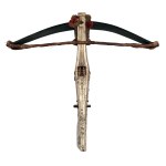 Hunting crossbow and hever