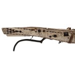 Hunting crossbow and hever