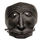 Part of the helmet - two-piece visor in the form of a mask