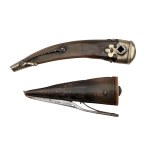 Two powder horns