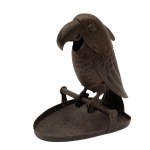 Parrot as cigar cutter with ashtray
