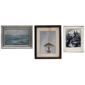 Convolut of paintings by Czech artists