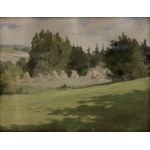 Two Landscape Paintings, Bedřich Peroutka and Ondřej Harlas