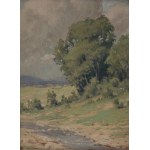 Two Landscape Paintings, Bedřich Peroutka and Ondřej Harlas