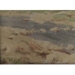 Two Landscape Paintings, Bedřich Peroutka and Ondřej Harlas