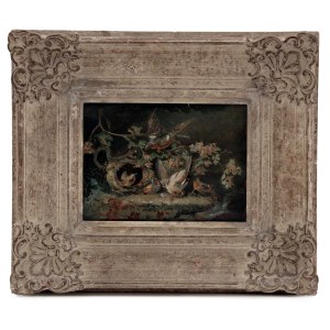 Still lifes with birds in Jules de Bruycker's paintings
