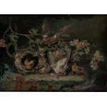 Still lifes with birds in Jules de Bruycker's paintings