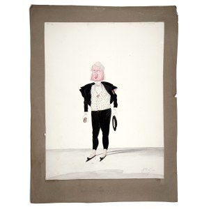 Cartoon - Prince Corsini, Melchiorre Delfico
