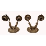 Pair of two-arm wall sconces (applique) in classical style
