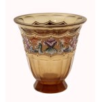 Rare vase with oroplastic decoration, Art Deco