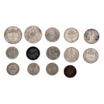 14 Austro-Hungarian coins, crown system