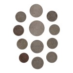 12 Pièces austro-hongroises, système de couronne