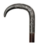 An Art Nouveau skewer made of Makasar ebony